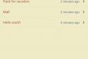 Classic Notes Lite screenshot 1