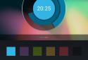 Holo Clock Widget screenshot 2