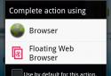 Floating Popup Web Browser screenshot 4