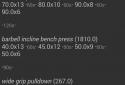 Дневник тренировок бодибилдера screenshot 5