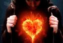 Fire Heart Live Wallpaper screenshot 2