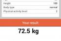 WeightWatcher screenshot 1