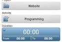 MPS TimeLog screenshot 1