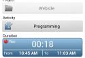 MPS TimeLog screenshot 2