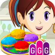 Sara's Rainbow Muffins