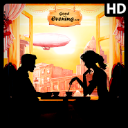 Retro Cafe Live Wallpaper