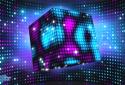 Bright Sparkling Pixel Cube 3D screenshot 4