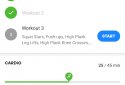 Runtastic Results Training App screenshot 2