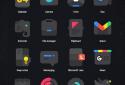 Crispy Dark - Icon Pack screenshot 1