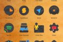 Crispy Dark - Icon Pack screenshot 4