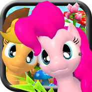 Little Pony Jumping Kids