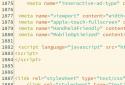 DroidEdit (free code editor) screenshot 3