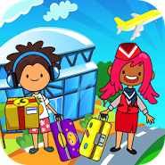 My Pretend Airport - Kids Travel Town