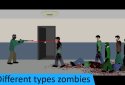 Flat Zombies: Defense & Cleanup screenshot 2