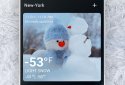 Weather App - black luster: Forecast & Widget screenshot 1
