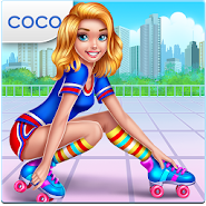Roller Skating Girls - Dance on Wheels