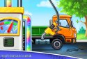 Truck games for kids - house building ? car wash screenshot 3