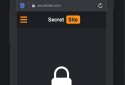 Fly of Internet Web browser with free VPN screenshot 4