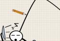 Bad Luck Stickman- Addictive draw line casual game screenshot 1