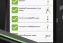 Dumbbells home workout screenshot 3