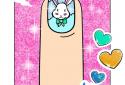 Nail Art Color Glitter Girls Coloring Book screenshot 5
