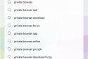 Private Browser - Fast VPN Incognito Browser screenshot 4