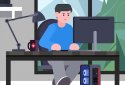 Cyber Dude: Dev Tycoon screenshot 2