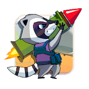 Raccoon vs Aliens