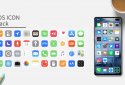 iOS Icon Pack: iPhone Style Icons (No Ads) screenshot 1