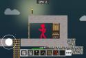 Stickman vs Multicraft: Skyblock Craft screenshot 2