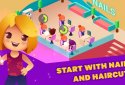 Idle Beauty Salon: Hair and nails parlor simulator screenshot 1