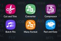 Video Converter, Compressor MP4, 3GP, MKV,MOV, AVI screenshot 1