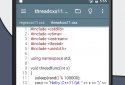 Cxxdroid - C/C++ compiler IDE screenshot 2