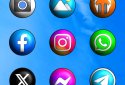 Pixly 3D - Icon Pack screenshot 3